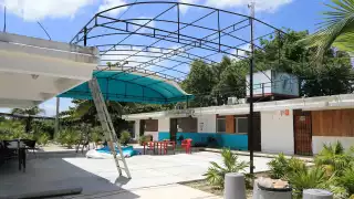 Ante la inminente llegada del fenómeno meteorológico Grace, inician labores preventivas