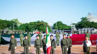 Con la ceremonia por la Consumación de la Independencia de México, se cierran los eventos del mes patrio en Mérida