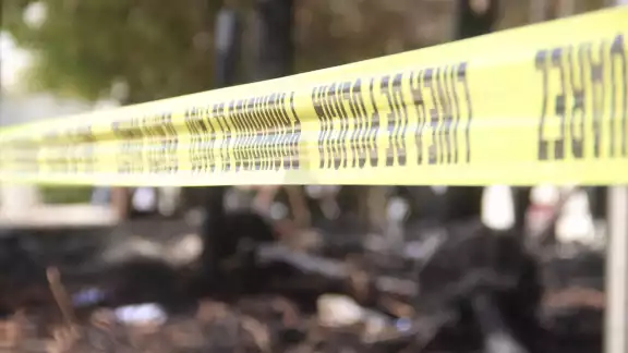 La Fiscalía General de Quintana Roo acordonó la zona del incendio en Playa Langosta en la Zona Hotelera de Cancún La Fiscalía General de Quintana Roo acordonó la zona del incendio en Playa Langosta en la Zona Hotelera de Cancún