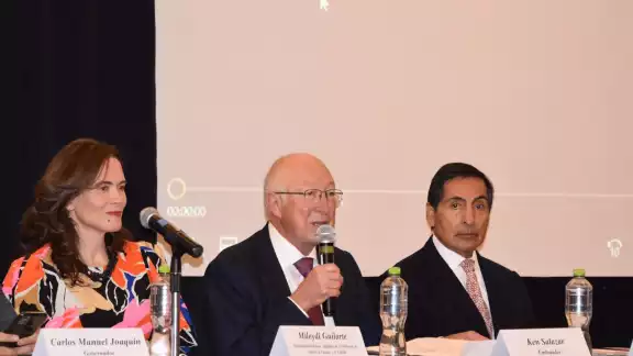 El Embajador de Estados Unidos en México dio a conocer sus planes de inversión en el Sureste