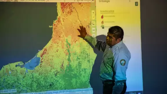 En una semana se detectaron 6 mil 497 puntos de calor en el estado de Campeche En una semana se detectaron 6 mil 497 puntos de calor en el estado de Campeche
