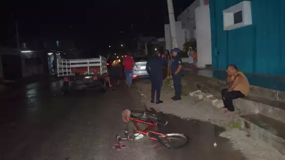 El abuelito se encontraba en shock tras el accidente El abuelito se encontraba en shock tras el accidente