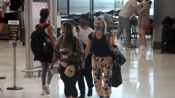 El número de turistas norteamericanos es considerable El número de turistas norteamericanos es considerable