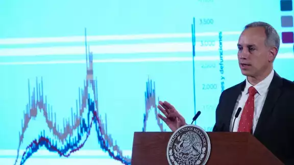 La baja en defunciones y hospitalizaciones se debe a la poca gravedad registrada en los casos por ómicron, de acuerdo con López-Gatell.