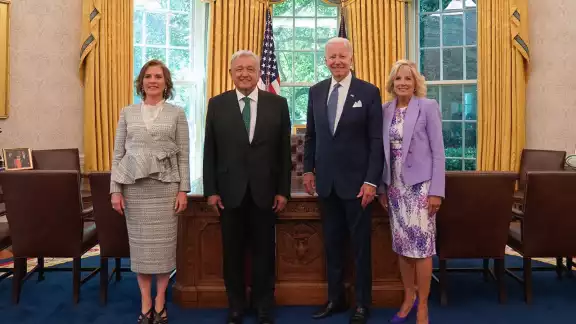 La reunión en la Casa Blanca entre Amlo y Biden dejó varios compromisos por realizarse. Foto: @lopezobrador_ La reunión en la Casa Blanca entre Amlo y Biden dejó varios compromisos por realizarse. Foto: @lopezobrador_