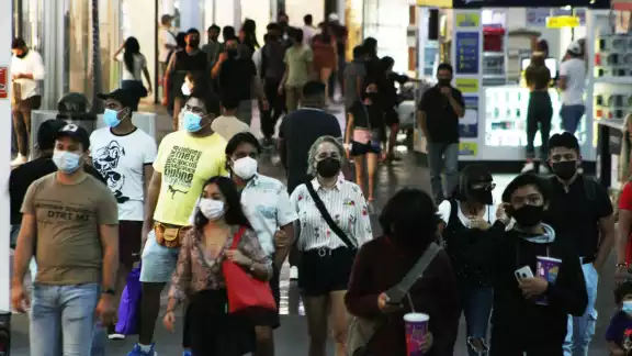 La velocidad de crecimiento de casos para la zona sur es de 0.20 y de 0.29 para la zona norte