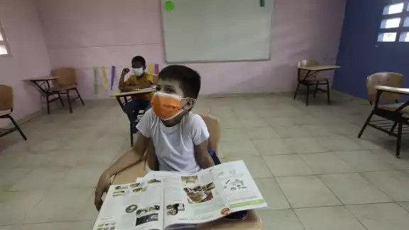 En México, el cierre de escuelas que se inició en marzo de 2020 aún se mantiene En México, el cierre de escuelas que se inició en marzo de 2020 aún se mantiene