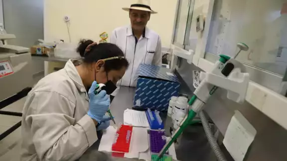 Luis Latourniere desmintió que el equipo de laboratorio haya desaparecido Luis Latourniere desmintió que el equipo de laboratorio haya desaparecido