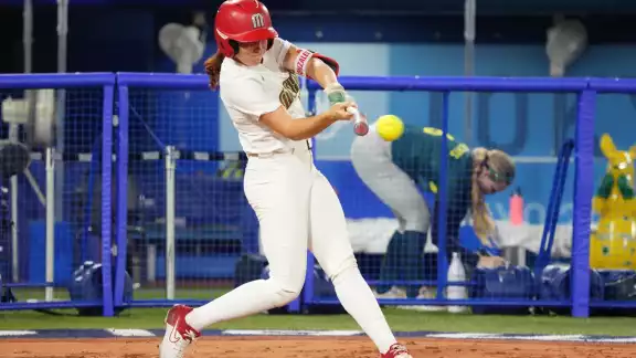 La selección mexicana de softbol femenil vence a Australia La selección mexicana de softbol femenil vence a Australia