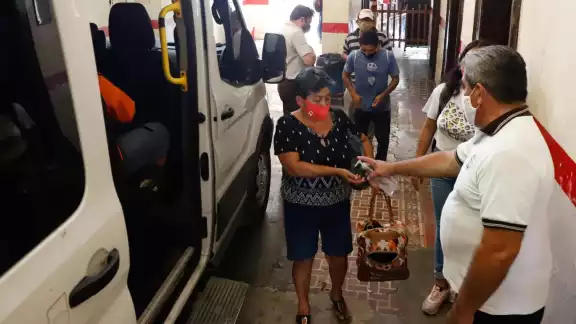 A pesar de que la pandemia se va alejando, las medidas de sanitarias se siguen aplicando en las unidades de FUTV en Yucatán
