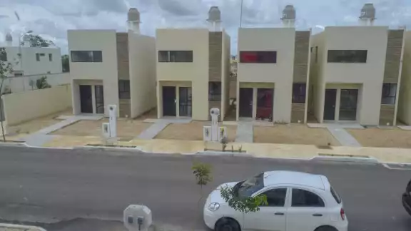 Las casas tienen menos de un año de ser entregadas