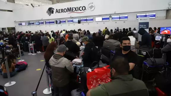 Ricardo Sheffield, titular de Profeco, informó que entre el 6 y el 10 de enero, Aeroméxico canceló un total de 260 vuelos Ricardo Sheffield, titular de Profeco, informó que entre el 6 y el 10 de enero, Aeroméxico canceló un total de 260 vuelos