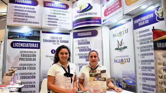 Serán 55 escuelas de Yucatán que ofertarán programas educativos en la Feria de Posgrados en Mérida Serán 55 escuelas de Yucatán que ofertarán programas educativos en la Feria de Posgrados en Mérida