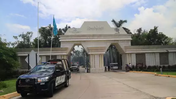 Aquí se registró el siniestro este martes Aquí se registró el siniestro este martes