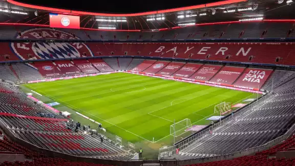 Estadio Allianz Arena, donde se juega el partido Estadio Allianz Arena, donde se juega el partido