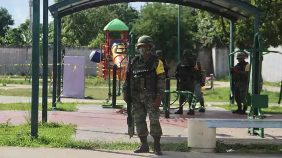 Uno de los lesionados fue llevado al Hospital General “Dr. Jesús Kumate Rodríguez” para su intervención inmediata