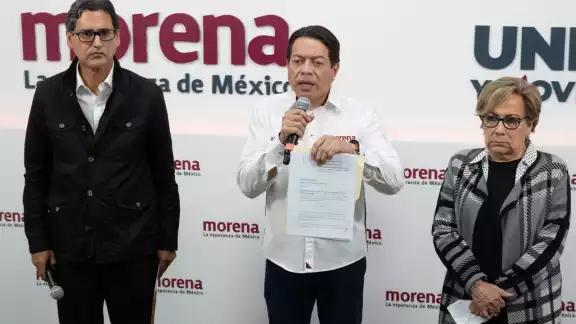 Mario Delgado dijo que la denuncia es para que se realice una investigación seria