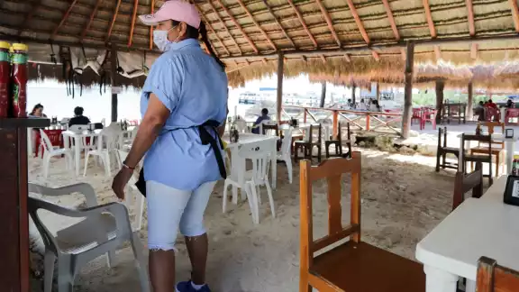Actualmente el aforo permitido es del 60 por ciento Actualmente el aforo permitido es del 60 por ciento