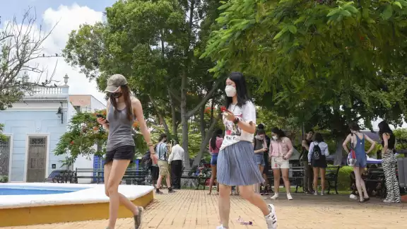 Los contagios de COVID-19 en Yucatán están a nada de descender al 100 por ciento Los contagios de COVID-19 en Yucatán están a nada de descender al 100 por ciento
