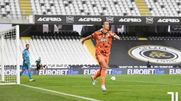La Juventus venció al Spezia cuatro goles a uno. Foto: Twitter Juventus La Juventus venció al Spezia cuatro goles a uno. Foto: Twitter Juventus