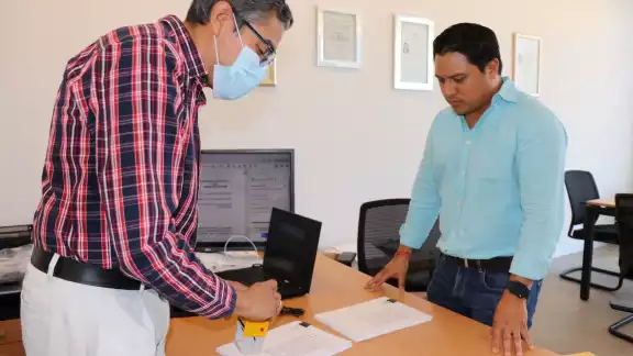 La queja fue interpuesta por Jorge Ortega, representante blanquiazul La queja fue interpuesta por Jorge Ortega, representante blanquiazul