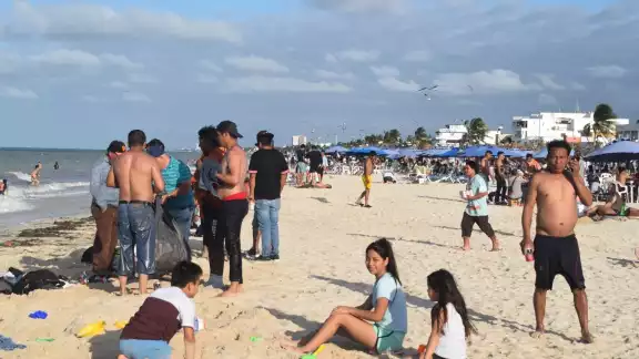 Las visitas a Progreso aumentaron este lunes