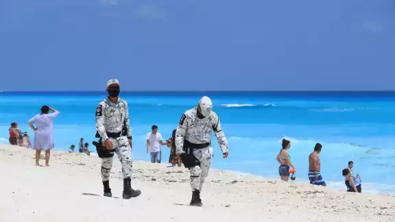 El Batallón de Seguridad Turística entró en funciones el 1 de diciembre del 2021 en el Norte de Quintana Roo