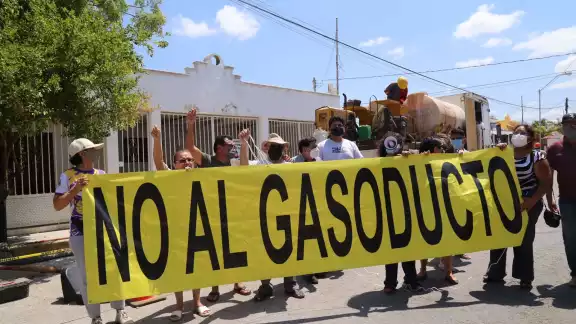 Los vecinos de San Damián han realizado amparos por estar en contra de la instalación de gasoductos Los vecinos de San Damián han realizado amparos por estar en contra de la instalación de gasoductos