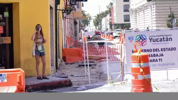 Son 15 establecimientos de la zona han tenido una baja económica por la construcción Son 15 establecimientos de la zona han tenido una baja económica por la construcción