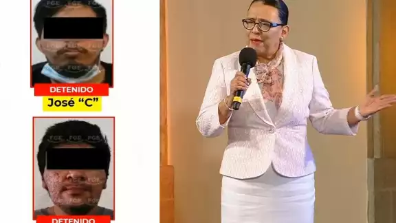La secretaria de Seguridad y Protección Ciudadana de México informó que una menor fue rescatada cuando se reunió con uno de los detenidos en Cancún La secretaria de Seguridad y Protección Ciudadana de México informó que una menor fue rescatada cuando se reunió con uno de los detenidos en Cancún