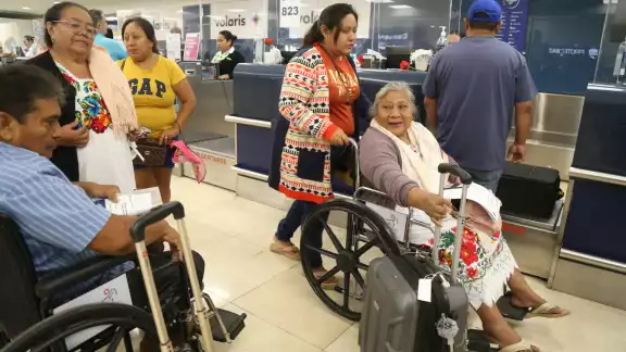 Serán 200 abuelitos de Yucatán que podrán viajar a EU