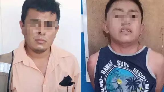 Los detenidos fueron llevados a las instalaciones de la Policía de Playa del Carmen tras una persecución que acabó en la avenida 40 Los detenidos fueron llevados a las instalaciones de la Policía de Playa del Carmen tras una persecución que acabó en la avenida 40