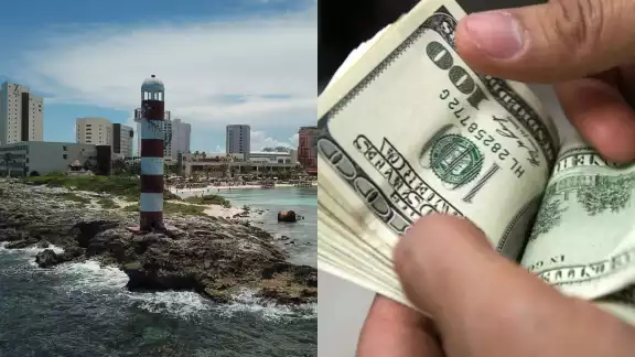 El dólar se cotizó levemente por arriba de los 20 pesos mexicanos, según la casa de cambio dentro del aeropuerto de Cancún, en Quintana Roo