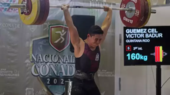 Víctor Badur Güémez Cel formará parte de la Selección Mexicana de Levantamiento de Pesas