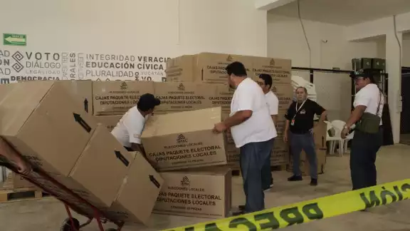 El Iepac se encargó de recibir el material El Iepac se encargó de recibir el material