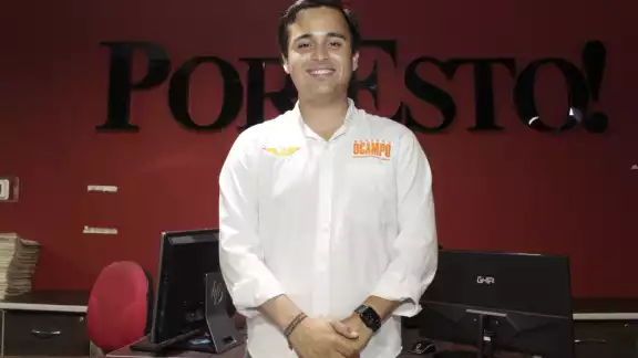 Gerardo Ocampo visitó las instalaciones del periódico Por Esto!