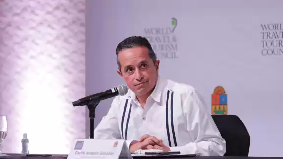 El gobernador de Quintana Roo, Carlos Joaquín González desestima balacera en Playa Langosta El gobernador de Quintana Roo, Carlos Joaquín González desestima balacera en Playa Langosta