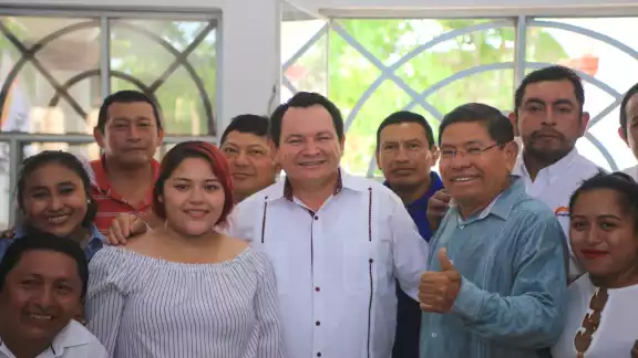 Díaz Mena externó a los presentes que para el Gobierno de México es prioridad el bienestar de las personas Díaz Mena externó a los presentes que para el Gobierno de México es prioridad el bienestar de las personas
