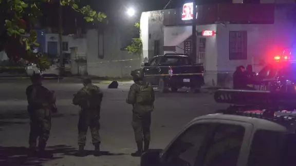 La zona fue acordonada por las autoridades La zona fue acordonada por las autoridades
