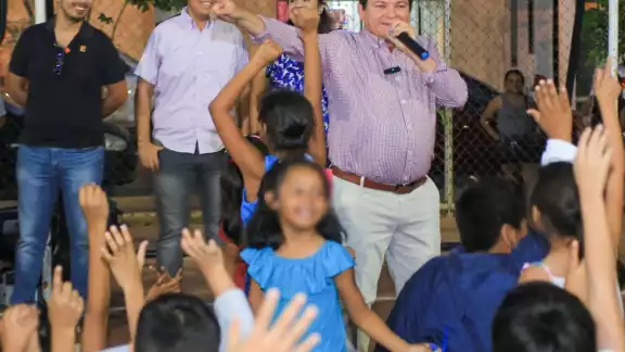 Los infantes de Ciudad Caucel disfrutaron del evento Los infantes de Ciudad Caucel disfrutaron del evento