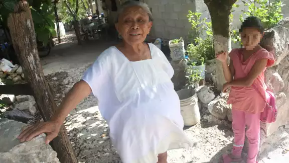 Más de 100 familias de la comisaría de Xcunyá embuten los terrenos de sus casas para evitar inundaciones