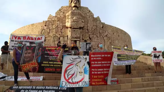 Los manifestantes advierten que cada sábado habrá protesta hasta que atiendan sus exigencias