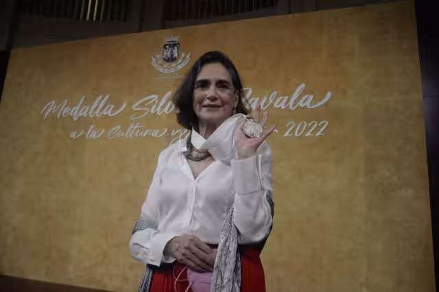 La actriz comentó que el cine, la danza y la música atraviesan por momentos complicados, pero el cariño de la gente “siempre ha estado presente"