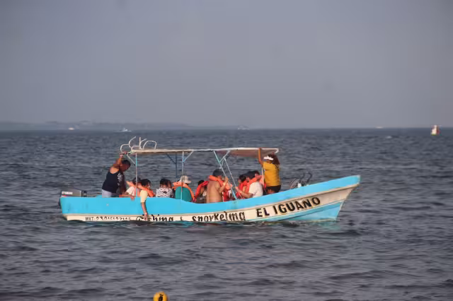 Muchas embarcaciones han comenzado a huir de los efectos de Grace que ya se sienten en Quintana Roo