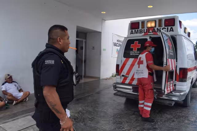 El herido fue trasladado para brindarle atención médica