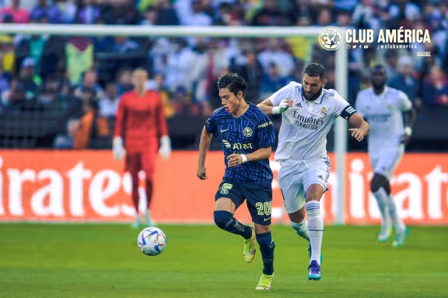 ¡Ódiame más! América con Henry Martin saca el empate a Karim Benzema y al Real Madrid