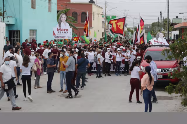 Para Diputaciones locales, el PT y Verde tendrán tres Distritos cada uno