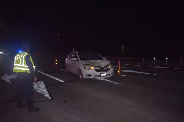 Las autoridades tomaron conocimiento de lo sucedido y abanderaron la zona