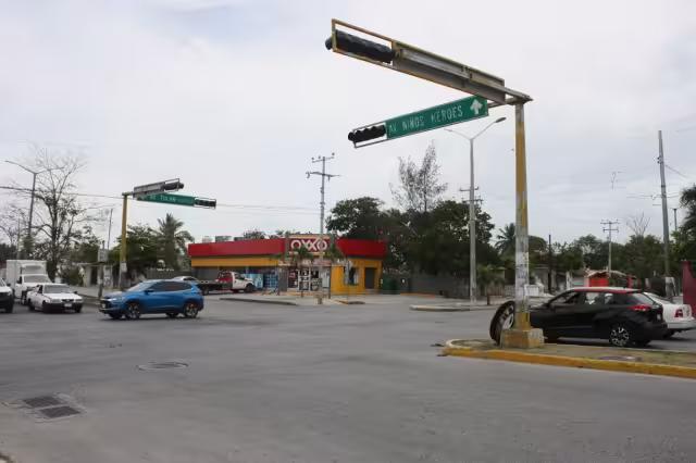 Tres son los semáforos que se encuentran en mal estado y apagados desde hace una semana