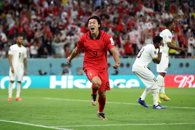 El jugador de Corea del Sur robó miradas. Foto: Especial